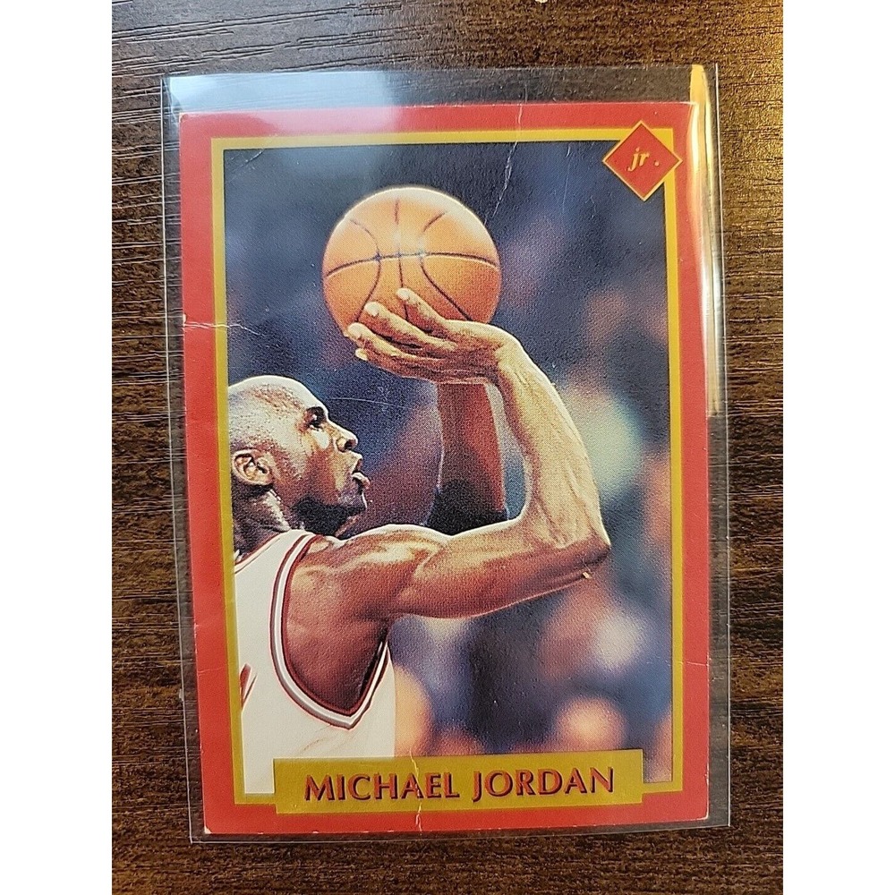 Michael Jordan 1991 Tuff Stuff Jr. Magazine Insert #7 - Chicago Bulls - NBA